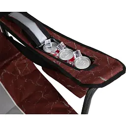 Складаний стілець KingCamp Juniper C10 Red/Grey [2248.65.54] [145937] - мініатюра 7