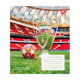 Зошит Yes Hit the goal 96 аркушів лінія (767426), в асортименті - мініатюра 6