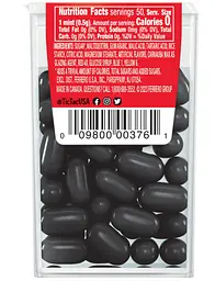 Драже Tic Tac Naughty or Nice Lumps of Coal Sour Cherry Mints 23.8г - мініатюра 2
