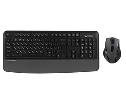 Комплект (Клавіатура та миша) A4Tech Fstyler FG2500S Plus Grey (FG2500S Plus (Grey))
