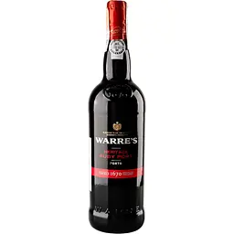 Вино Warre's Heritage Ruby Port кріплене червоне солодке 17% 0.75 л