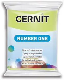 Полімерна глина Cernit Number One, 56 г., Зелений Анісовий, (CR-CE0900056601)