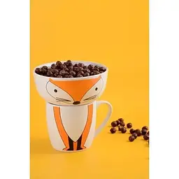 Набір дитячого посуду Limited Edition Happy fox, різнокольоровий (YF6012) - мініатюра 5