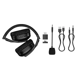 Навушники Hoco W114 Magic four-mode gaming headphones Black - мініатюра 3