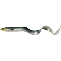 Силікон Savage Gear 3D Real Eel Loose Body 150 мм 12.0g Green Silver (поштучно)