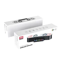 Портативна акустика XO F36 Bluetooth 7 кольорів підсвічування бездротова - мініатюра 5