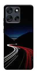 Чохол Demsky Червоно-біла дорога для Motorola Moto G56 5G
