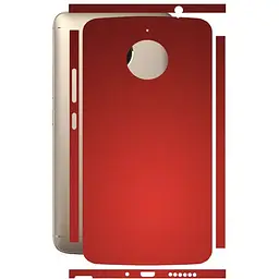 Защитная пленка StatusSKIN для Motorola Moto E4 Plus xt1771 Корпус Винил красная матовая