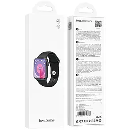 Смарт-годинник HOCO Y23 Smart sports watch(call version) Black - мініатюра 2