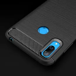 Чохол до мобільного телефона Laudtec для Huawei Y7 2019 Carbon Fiber (Black) (LT-HY72019B) - мініатюра 8