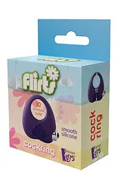 Ерекційне кільце Dream Toys Flirts Cockring, 6.5 см (фіолетовий) - мініатюра 2