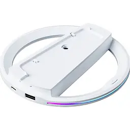 Подставка для консоли AOLION AL-P5439 RGB для PS5 White [131570]