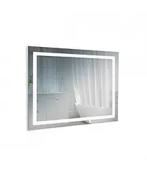 Дзеркало Мойдодир Olmo 100х70 / 70х100 з LED-підсвіткою