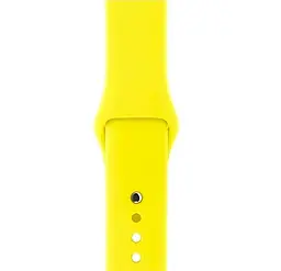 Силіконовий ремінець Watchbands для Apple Watch 42mm Розмір ML жовтий (WB101YELLOW) - мініатюра 2
