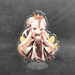 Акрилова колекційна фігурка Геншин Імпакт - Genshin Impact Chibi Нін Гуан 10 см - мініатюра 2