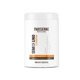 Маска відновлююча Parisienne Professional Semi Di Lino для пошкодженого волосся з екстрактом льону та кератином 1000 мл