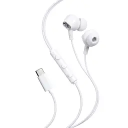 Навушники Vention Echo Lite USB-C In-Ear Wired White (GBBWAV) - мініатюра 2