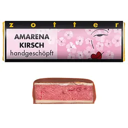Шоколад Zotter Amarena Cherry молочний органічний 70 г - мініатюра 2