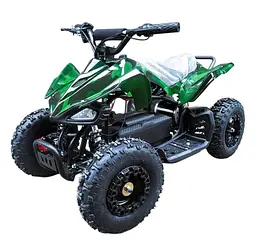 Квадроцикл електричний дитячий Corso RS (1000W, 48V/12Ah) Зелений