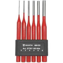 Набір виколоток посилених Wurth Red Stripe 6 шт. (5750140006)