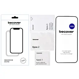 Скло захисне BeCover Honor 200 lite 10D Black (713162) - мініатюра 4