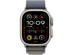 Смарт-годинник Apple Watch Ultra 2 GPS + Cellular 49mm Titanium Case with Blue Alpine Loop - Large (MREQ3/MRFD3) - мініатюра 2