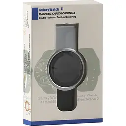Бездротовий зарядний пристрій Samsung Watch 360° USB та Type-C Black - мініатюра 2