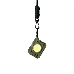 Наключний ліхтар Naturehike CNK2450ZM014, 60х43.4х38.4 мм, ABS-пластик, оливковий, 500 лм