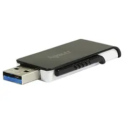 Флеш-накопичувач Apacer USB3.0 64GB AH350 Black (AP64GAH350B-1) - мініатюра 3