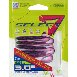 Силікон Select Freek Slim 3" 205 FE (7 шт/уп) - мініатюра 2
