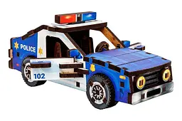 Конструктор 3D Puz-00971, дерев'яний "Turbo Police" PuzzleOk - мініатюра 5