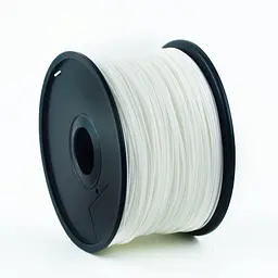 Пластик для 3D друку Gembird, PLA, білий, 1.75 мм, 1 кг (3DP-PLA1.75-01-W)