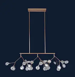 Люстра LED PETALS Levistella 918LP264-27 RS+CL - мініатюра 2
