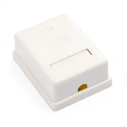 Комп'ютерна розетка RJ45x1 UTP cat.5e 8P8C Vinga (VCPRJ45O1NE) - мініатюра 2