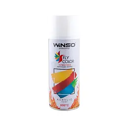 Фарба високотемпературна WINSO 600° білий WHITE RAL9010 450мл 880420