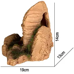Декорація печера Terrario Mountain Cave 19x13x14см (201414) - мініатюра 2