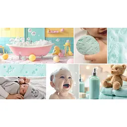 Губка для купання BabyOno м'ятна (1640/03) - мініатюра 6