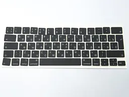Клавіші клавіатури APPLE A2141 A2289 A2251 Macbook Pro (2019, 2020) (UA BLACK, BIG Enter). Комплект кнопок.
