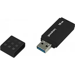 USB флеш накопичувач Goodram 16GB UME3 Black USB 3.0 (UME3-0160K0R11) - мініатюра 3