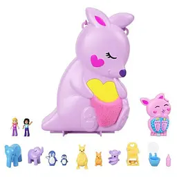 Ігровий набір Polly Pocket Веселі пригоди з кенгуру (HKV50) - мініатюра 2