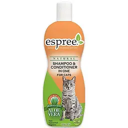 Шампунь і кондиціонер Espree Shampoo'N Conditioner In One for Cats в одному флаконі 355 мл