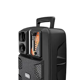 Колонка XPRO HOCO BS37 Bluetooth караоке чорна (40788-BS37_1320) - мініатюра 4