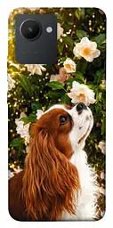 TPU чохол Demsky Flower spaniel для Realme C30