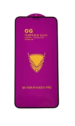 Захисне скло OG Apple iPhone X/XS/11 Pro Black