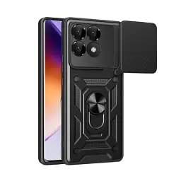 Чохол до мобільного телефона BeCover Military Poco F6 Pro Black (712166)