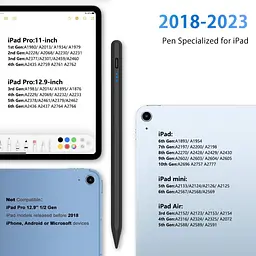 Стилус для iPad 2018–2025 з магнітним кріпленням та швидкою зарядкою - мініатюра 7