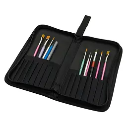 Пенал для пензлів DK ART 13×25 см чорний  - мініатюра 7