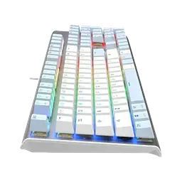 Клавіатура A4Tech Fstyler FS100 RGB Icy Blue - мініатюра 2