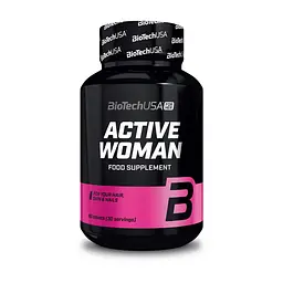 Повний Набір Вітамінів та Мінералів для Жінок Active Woman - 60 таблеток