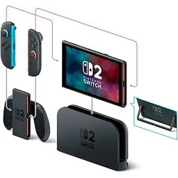 Портативна ігрова консоль Nintendo Switch 2 Black Pokemon Legends: Z-A Bundle (0045496337254) [161392] - мініатюра 8